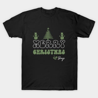 Merry Christmas Boys T-Shirt